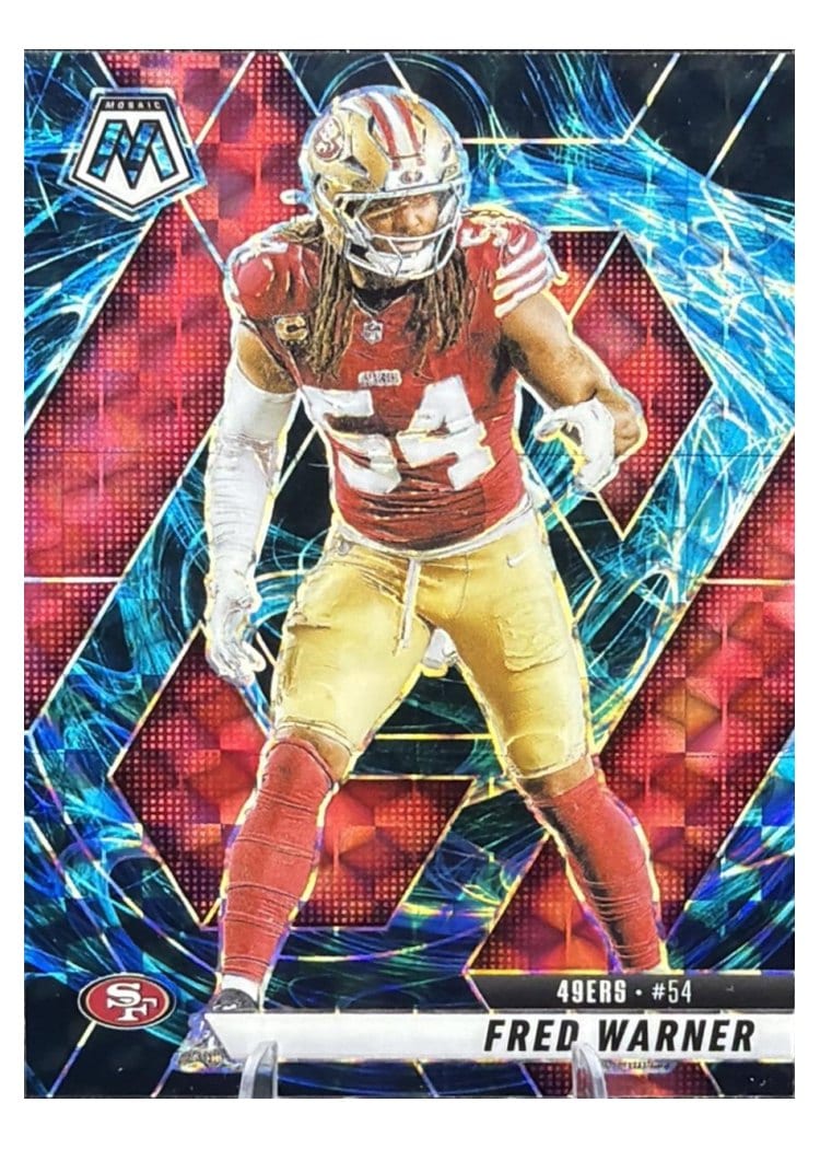 2025 Panini Mosaic Base Set Fred Warner #165 card