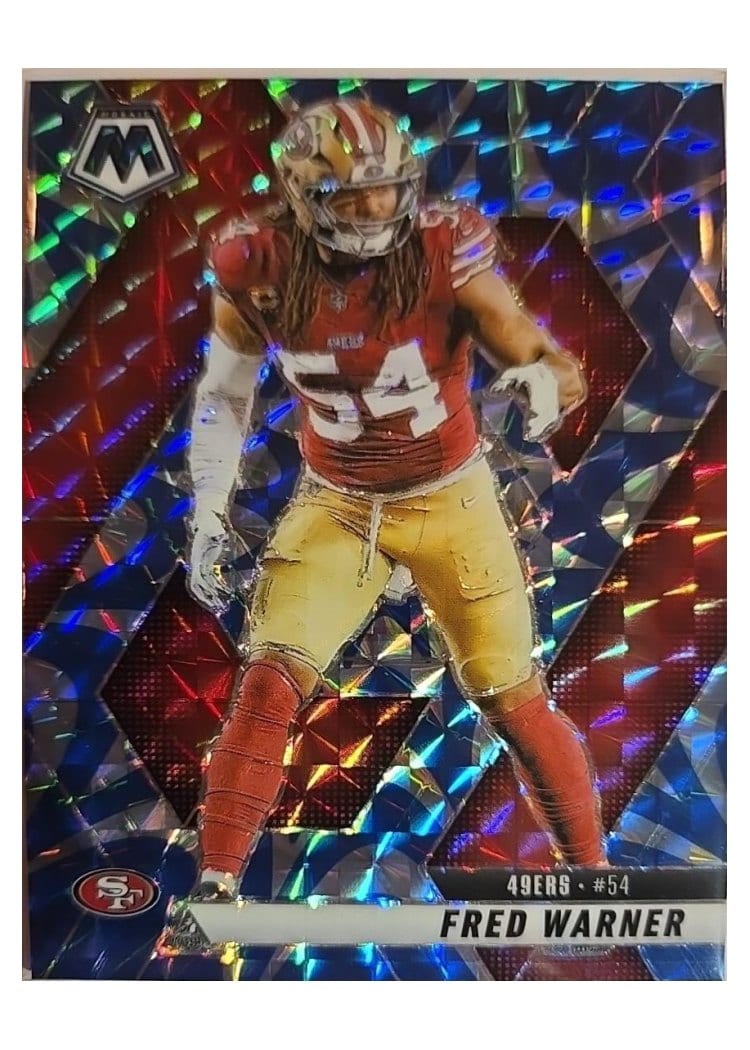 2025 Panini Mosaic Base Set Fred Warner #165 card