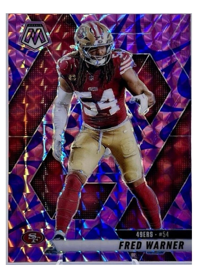 2025 Panini Mosaic Base Set Fred Warner #165 card