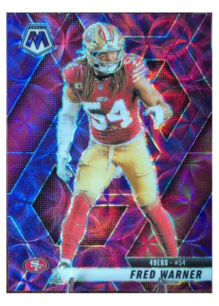 2025 Panini Mosaic Base Set Fred Warner #165 card