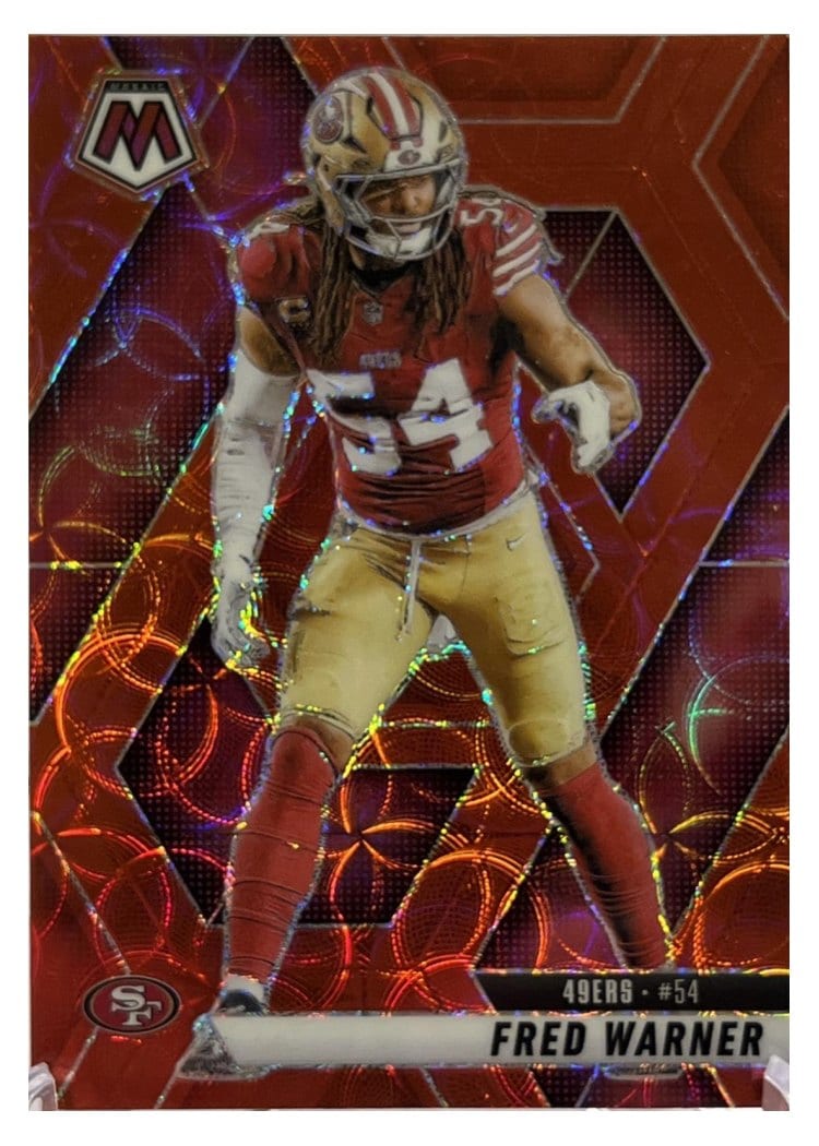 2025 Panini Mosaic Base Set Fred Warner #165 card
