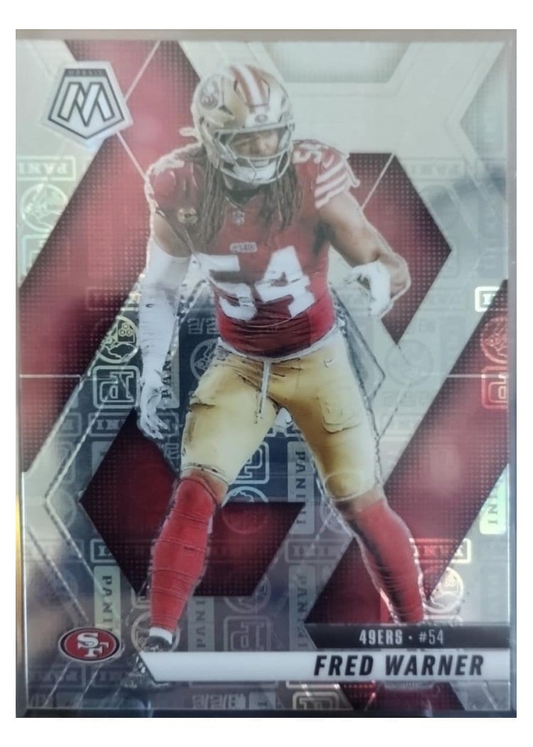 2025 Panini Mosaic Base Set Fred Warner #165 card