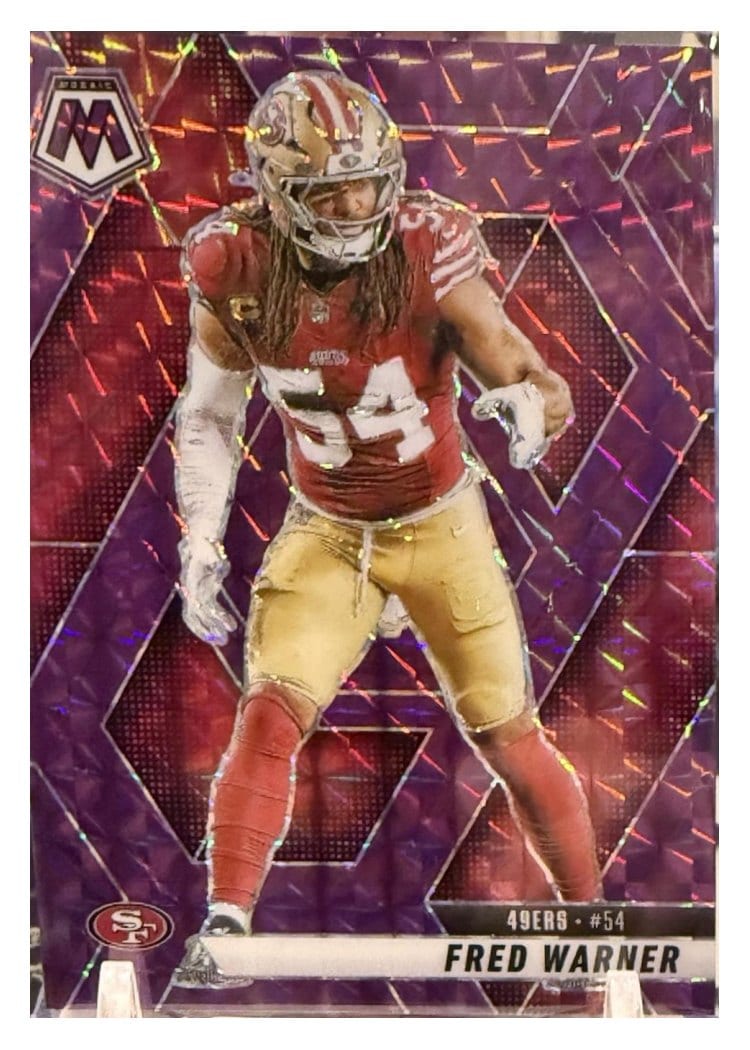 2025 Panini Mosaic Base Set Fred Warner #165 card