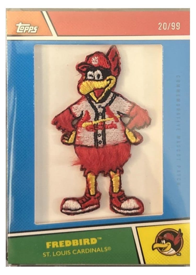 2021 Topps Opening Day Mascot Patches Fredbird #MPR-F card