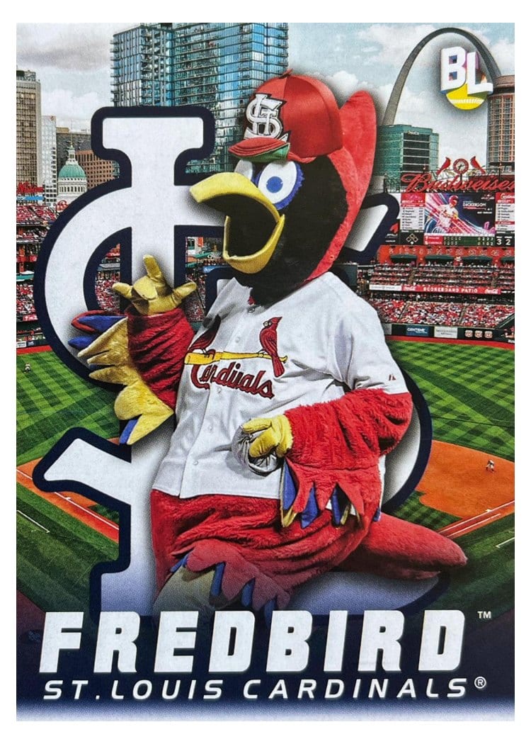 2023 Topps Big League Mascots Fredbird #M-26 card