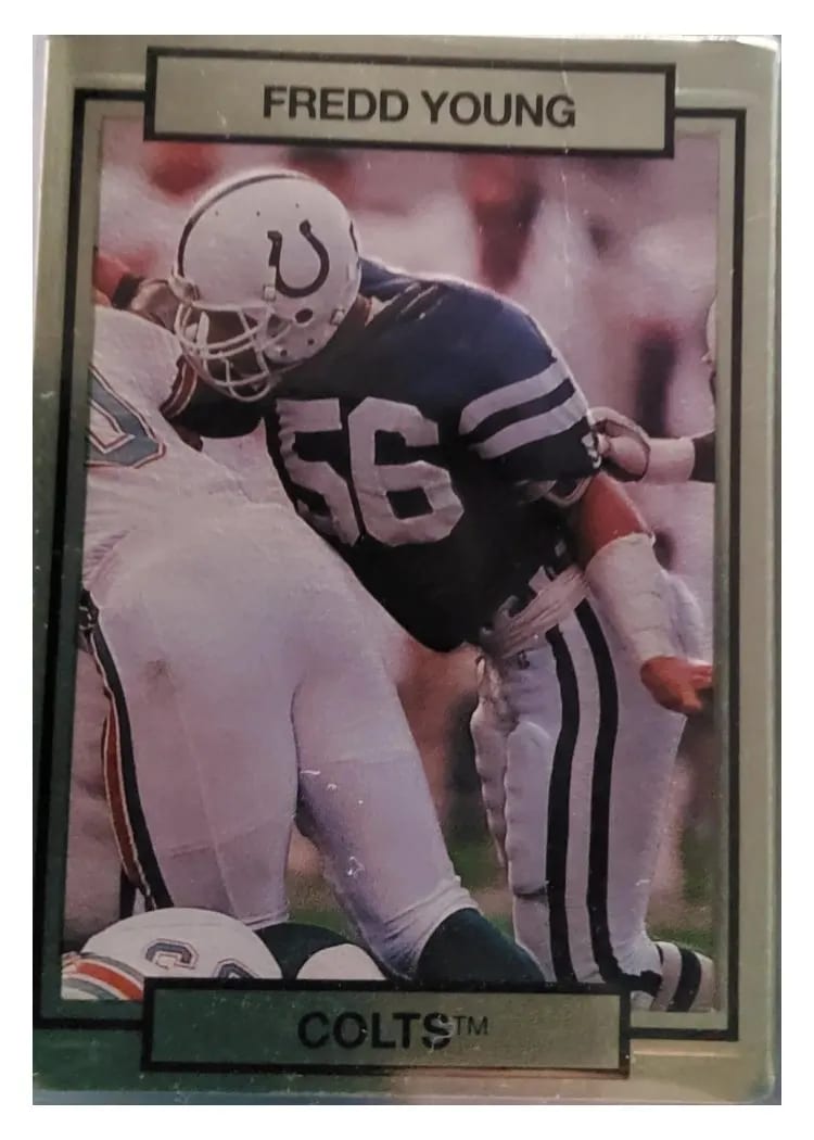 1990 Action Packed Fredd Young #110 card