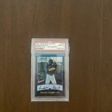 2001 Bowman Chrome Freddie Bynum #334 card