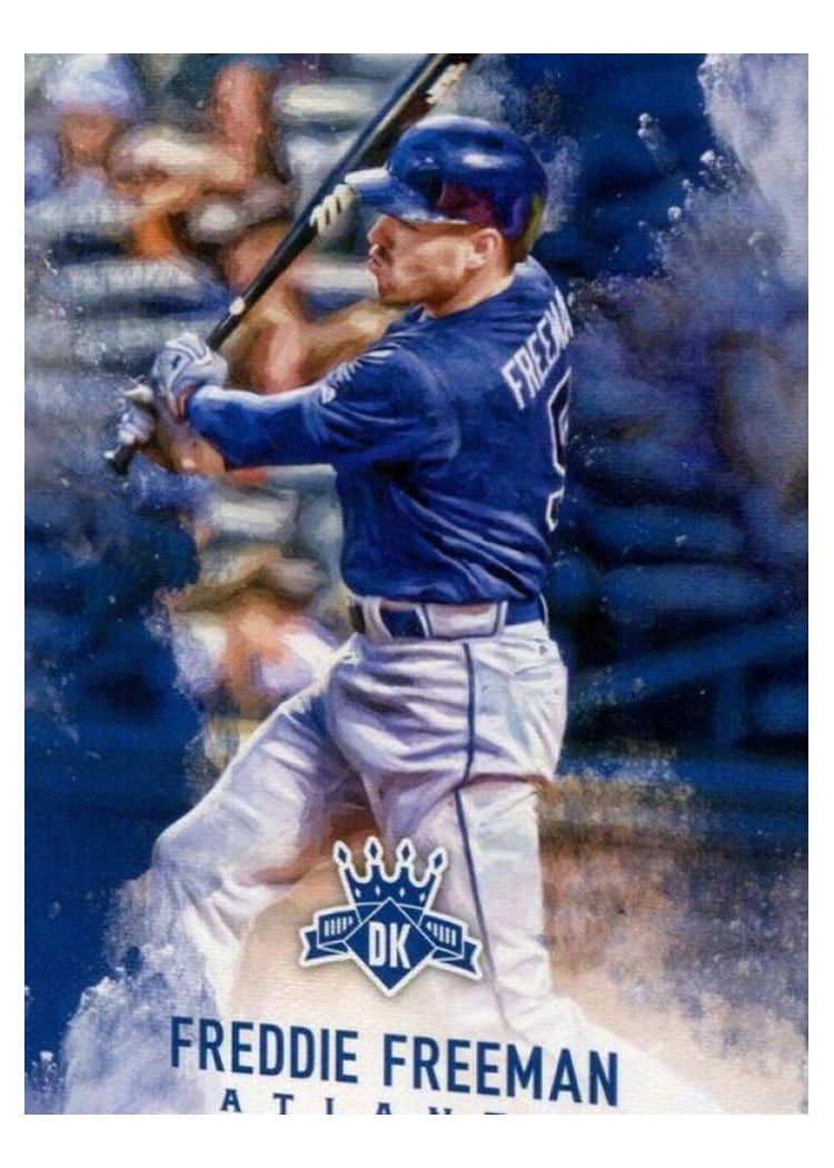 2017 Panini Diamond Kings Base Set Freddie Freeman #52 card