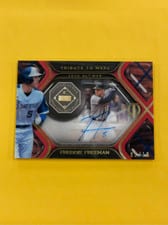 2022 Topps Tribute MVPs Autographs Freddie Freeman #TTM-FF card
