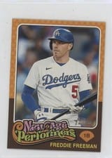 2024 Topps Heritage Mini New Age Performers Freddie Freeman #NAP-7