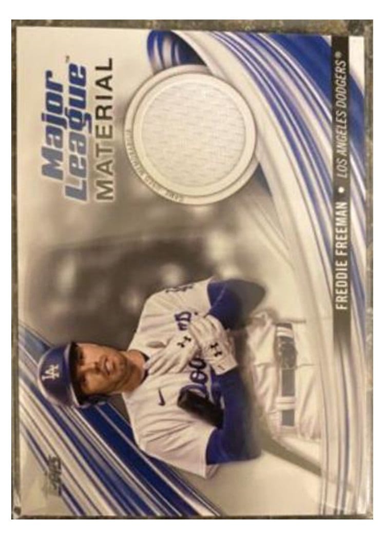 2024 Topps Major League Material Relics (Series 1) Freddie Freeman #MLM-FF card