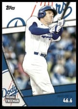 2024 Topps Significant Statistics Freddie Freeman #SS-3 card