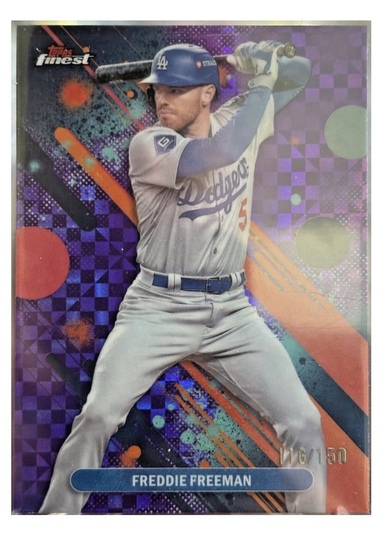 2025 Finest Base Set Freddie Freeman #69 card