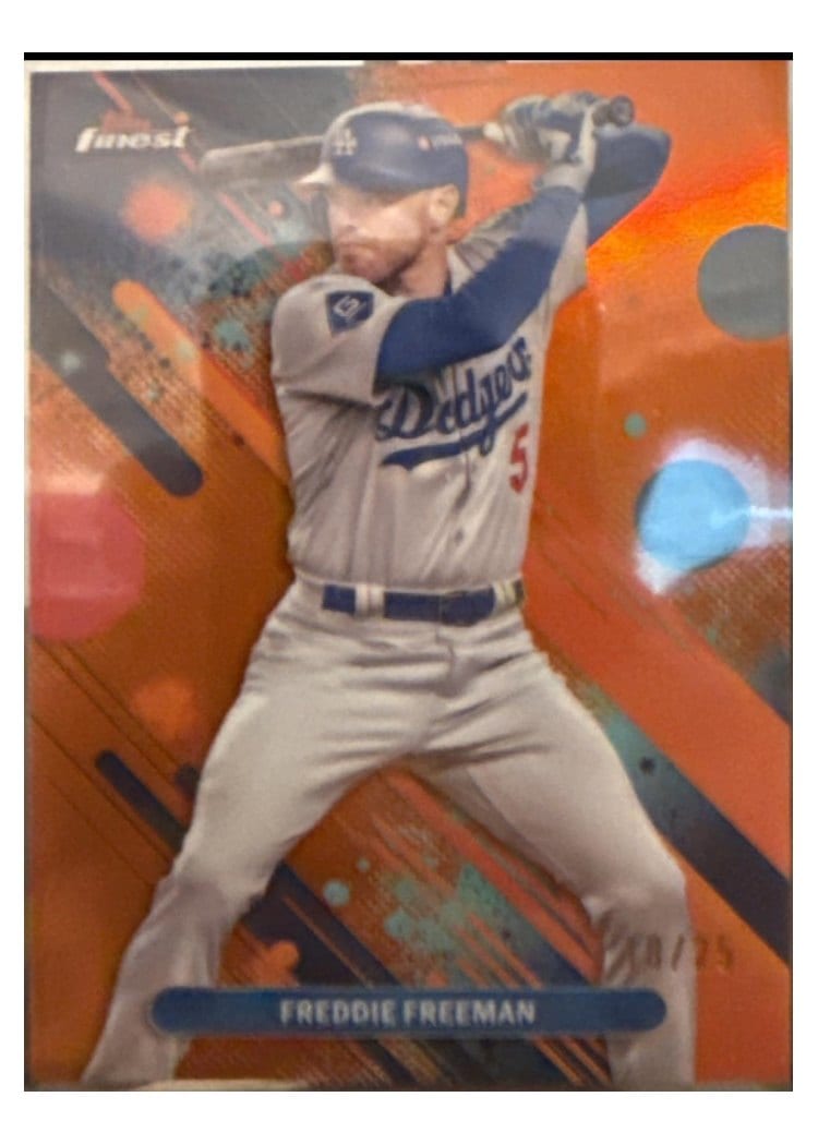 2025 Finest Base Set Freddie Freeman #69 card