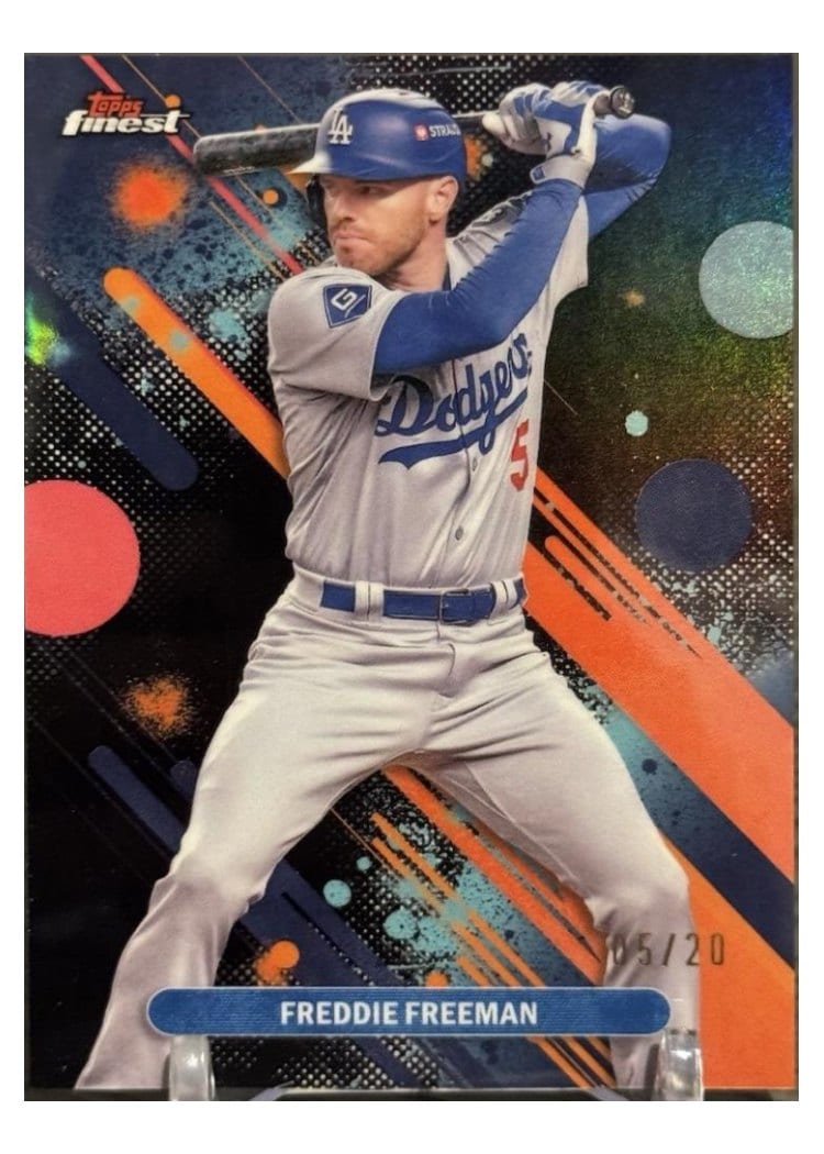 2025 Finest Base Set Freddie Freeman #69 card
