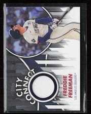 2025 Topps City Connect Swatch Collection Series Two Freddie Freeman #CC2-FF