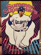 2025 Topps Summer Superstars Freddie Freeman #SS-21 card