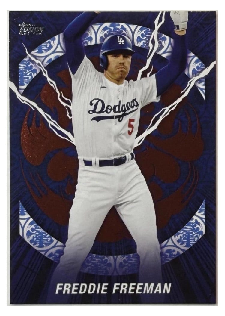 2025 Topps World Tour Domination Freddie Freeman #WTD-4 card