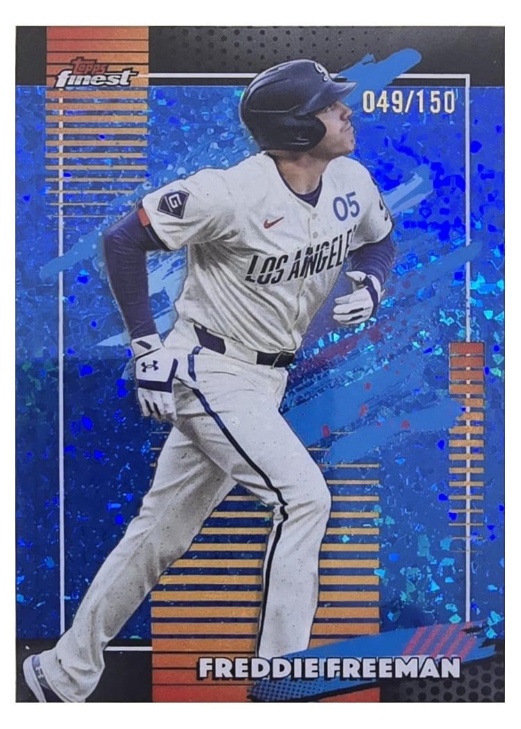 2026 Topps Finest Freddie Freeman #163 card