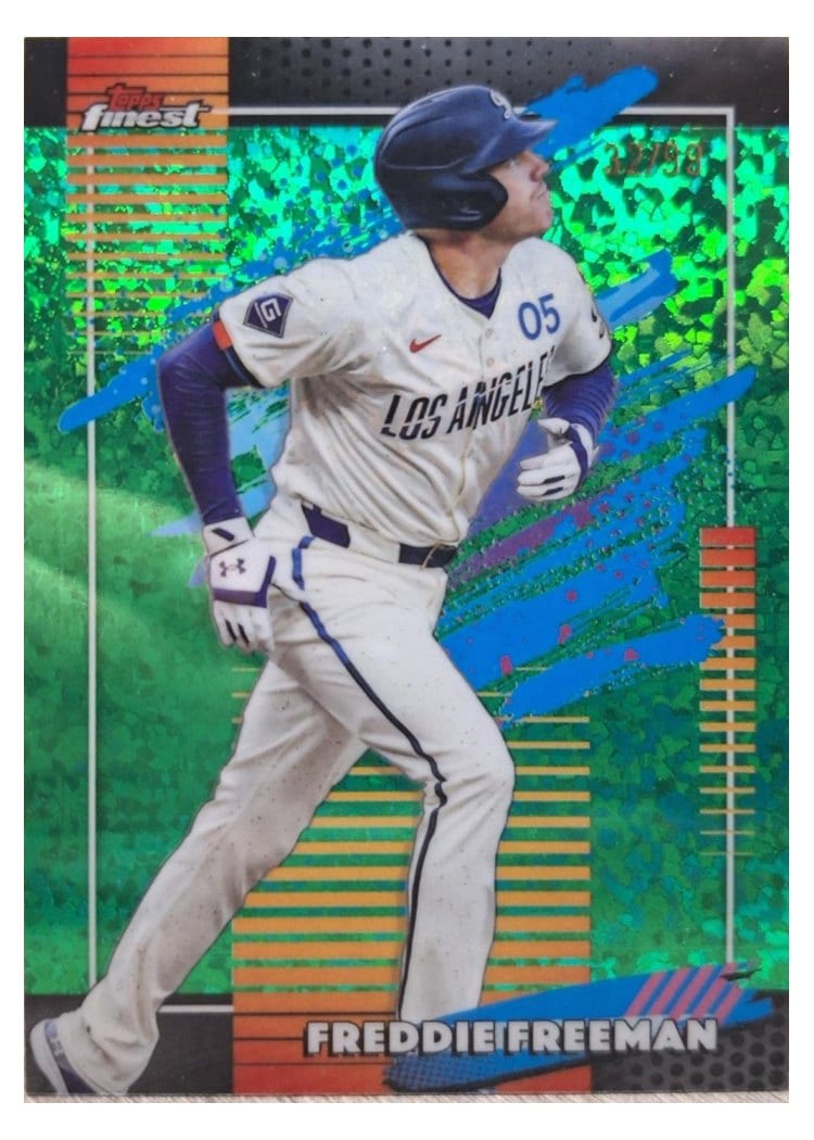 2026 Topps Finest Freddie Freeman #163 card