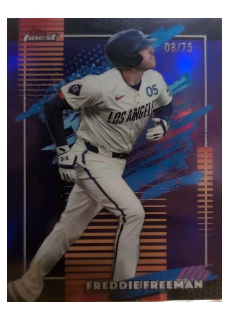 2026 Topps Finest Freddie Freeman #163 card