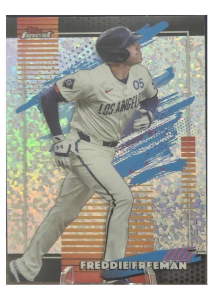 2026 Topps Finest Freddie Freeman #163 card