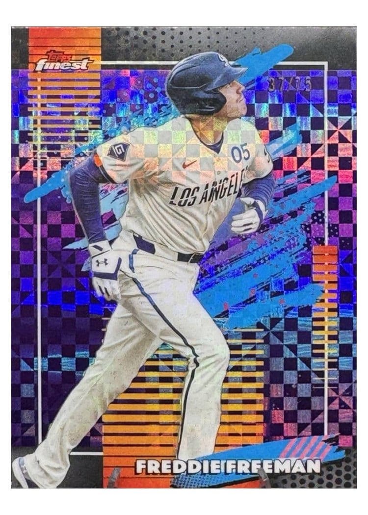 2026 Topps Finest Freddie Freeman #163 card
