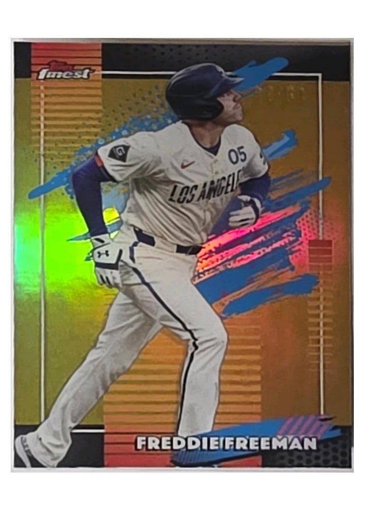 2026 Topps Finest Freddie Freeman #163 card
