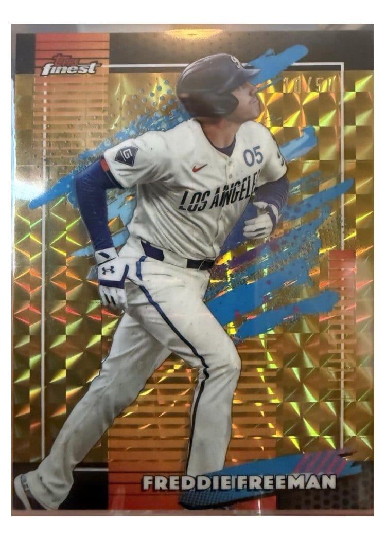 2026 Topps Finest Freddie Freeman #163 card