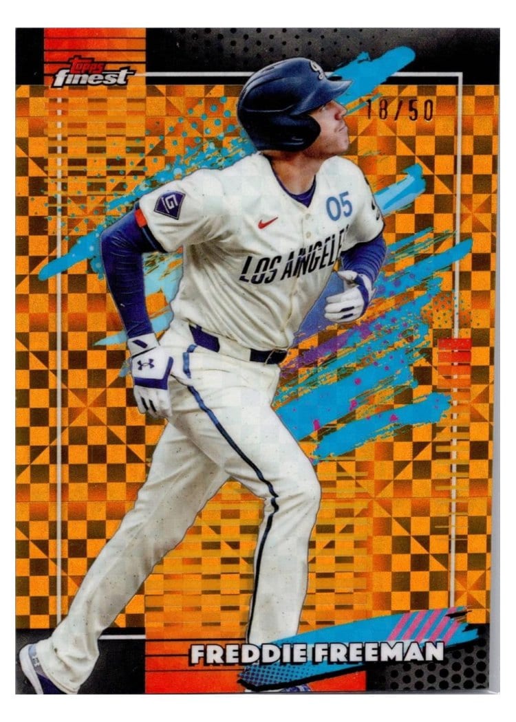 2026 Topps Finest Freddie Freeman #163 card