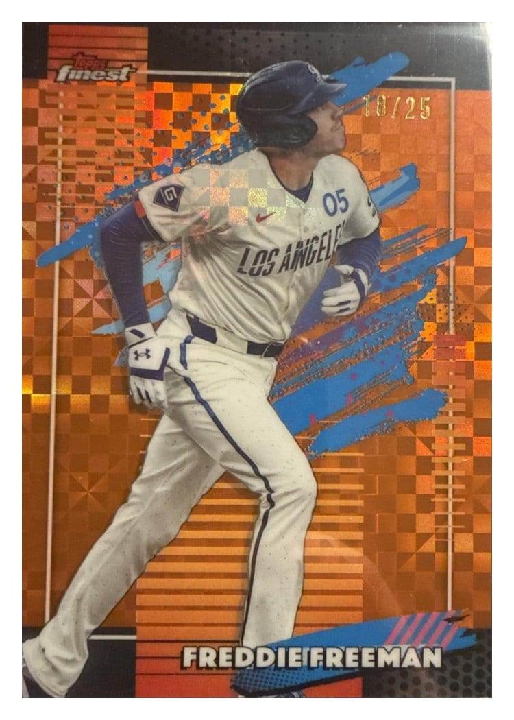 2026 Topps Finest Freddie Freeman #163 card