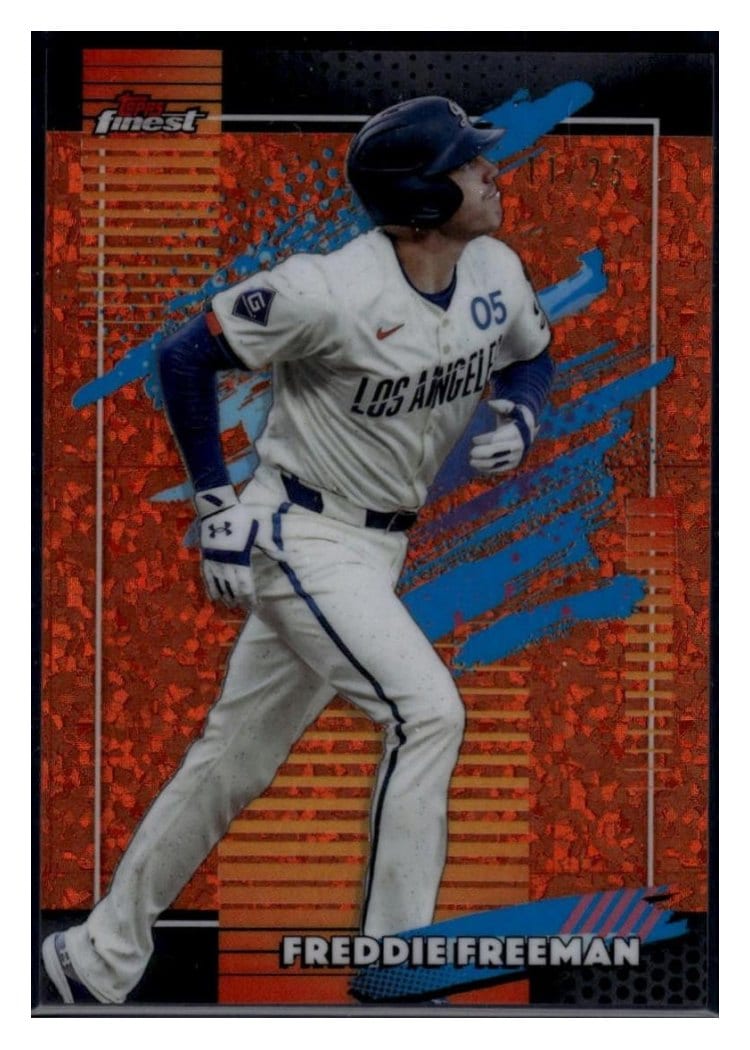2026 Topps Finest Freddie Freeman #163 card