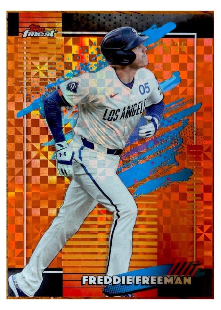 2026 Topps Finest Freddie Freeman #163 card