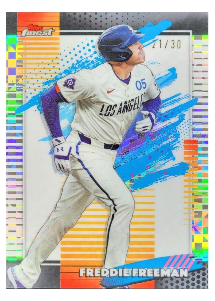 2026 Topps Finest Freddie Freeman #163 card