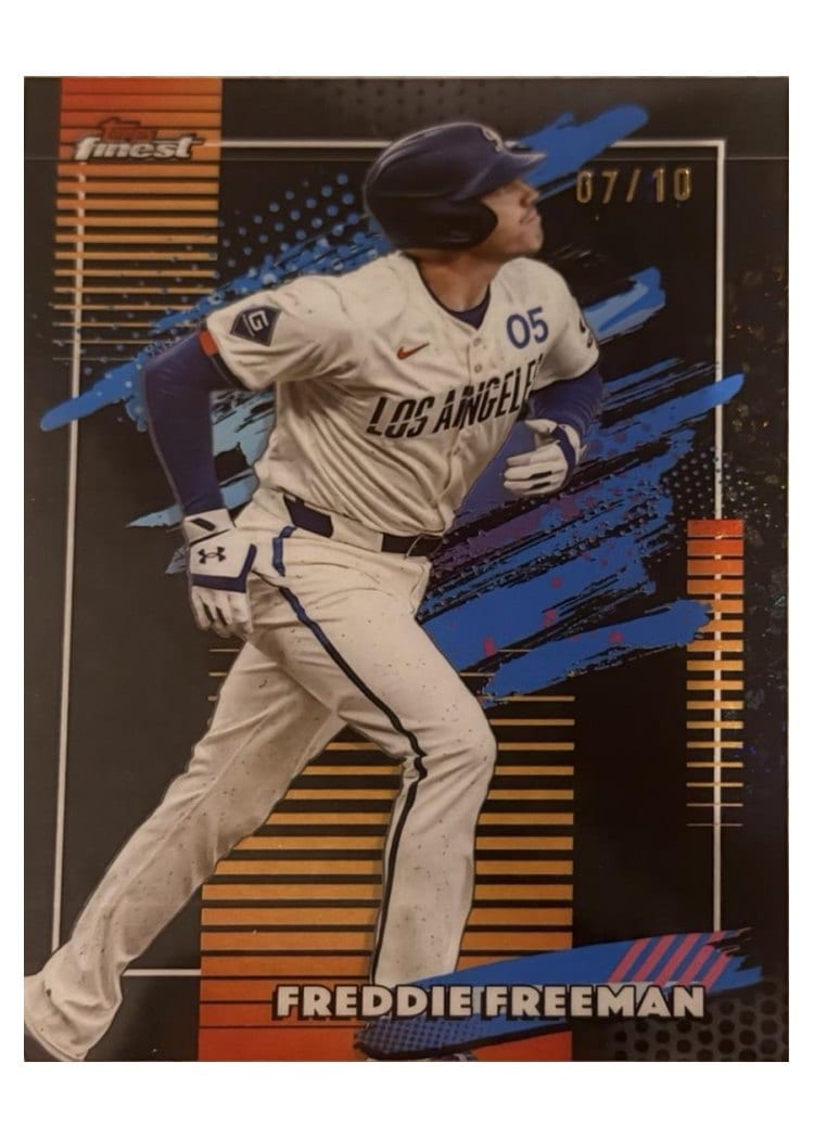 2026 Topps Finest Freddie Freeman #163 card
