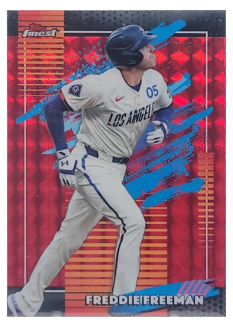 2026 Topps Finest Freddie Freeman #163 card