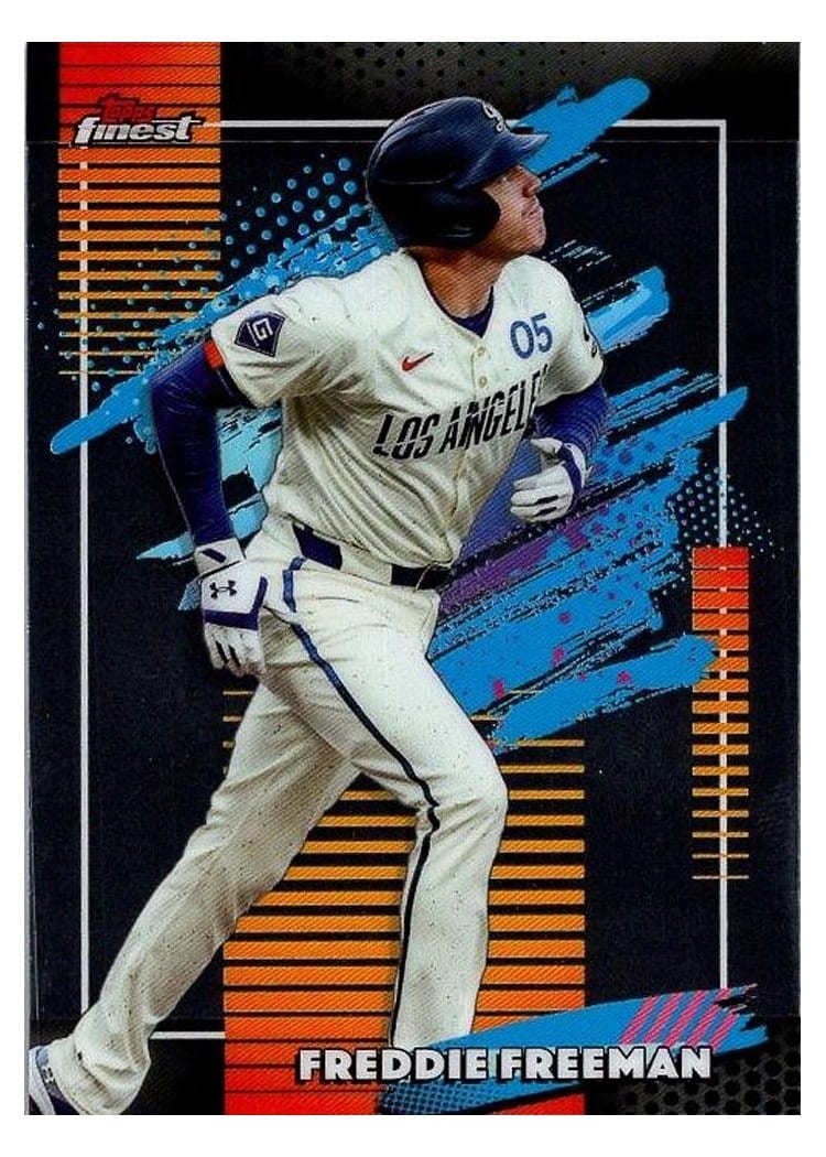2026 Topps Finest Freddie Freeman #163 card