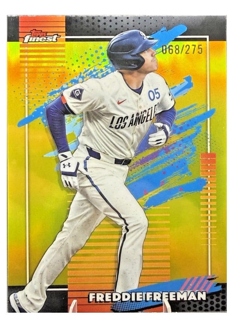 2026 Topps Finest Freddie Freeman #163 card