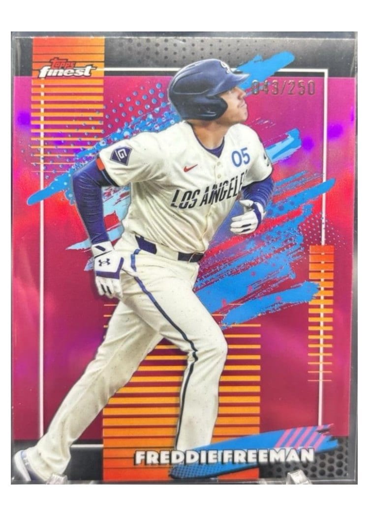 2026 Topps Finest Freddie Freeman #163 card