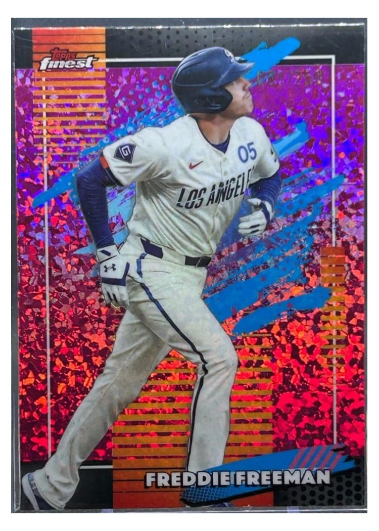 2026 Topps Finest Freddie Freeman #163 card