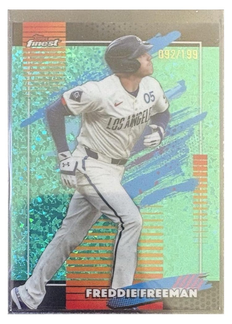 2026 Topps Finest Freddie Freeman #163 card