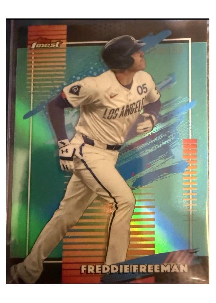 2026 Topps Finest Freddie Freeman #163 card