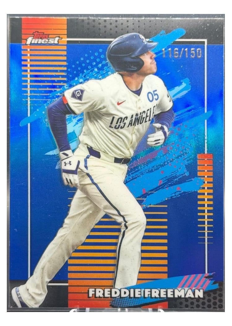 2026 Topps Finest Freddie Freeman #163 card