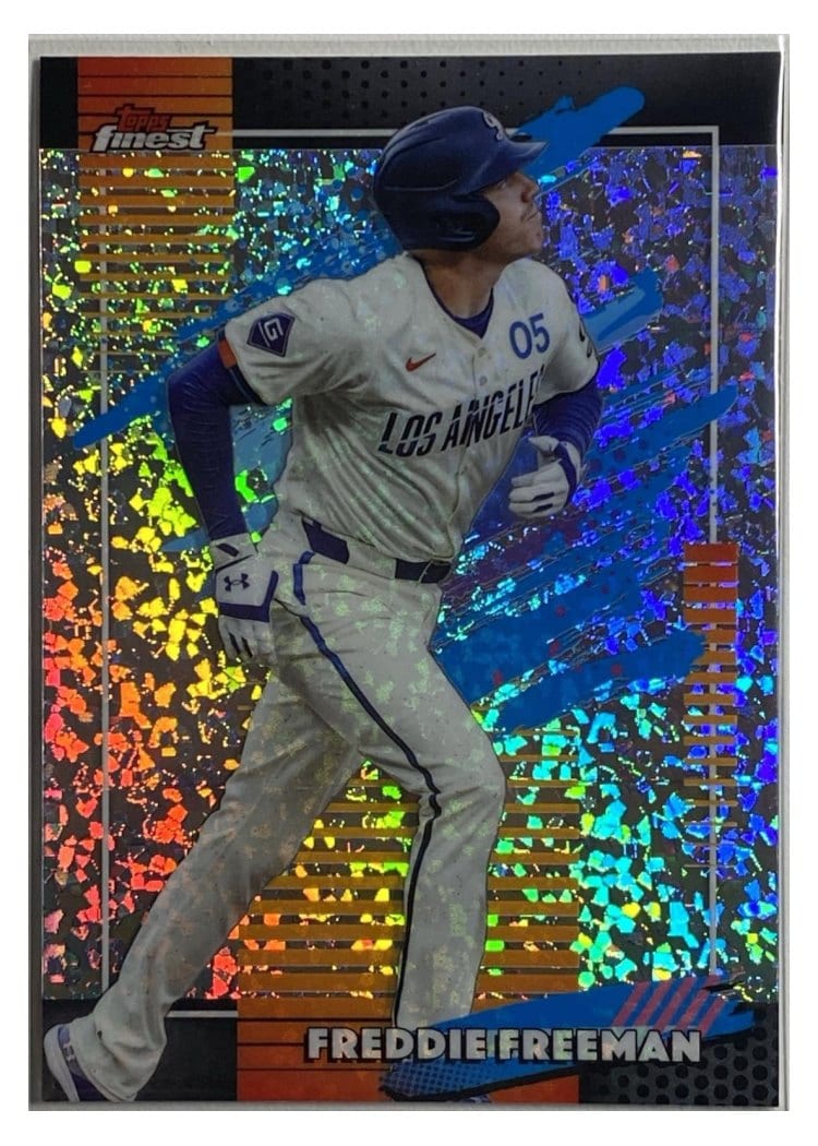 2026 Topps Finest Freddie Freeman #163 card