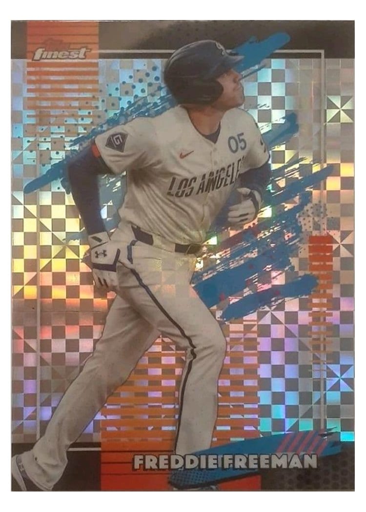 2026 Topps Finest Freddie Freeman #163 card