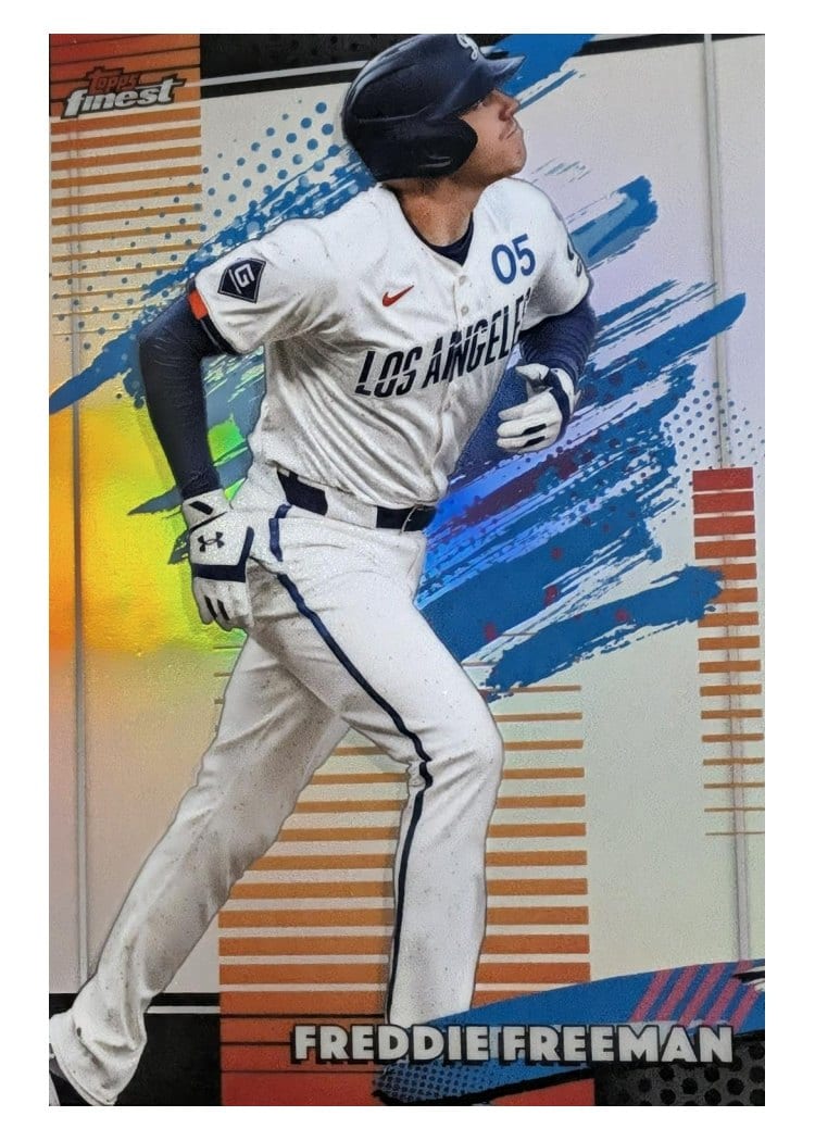 2026 Topps Finest Freddie Freeman #163 card