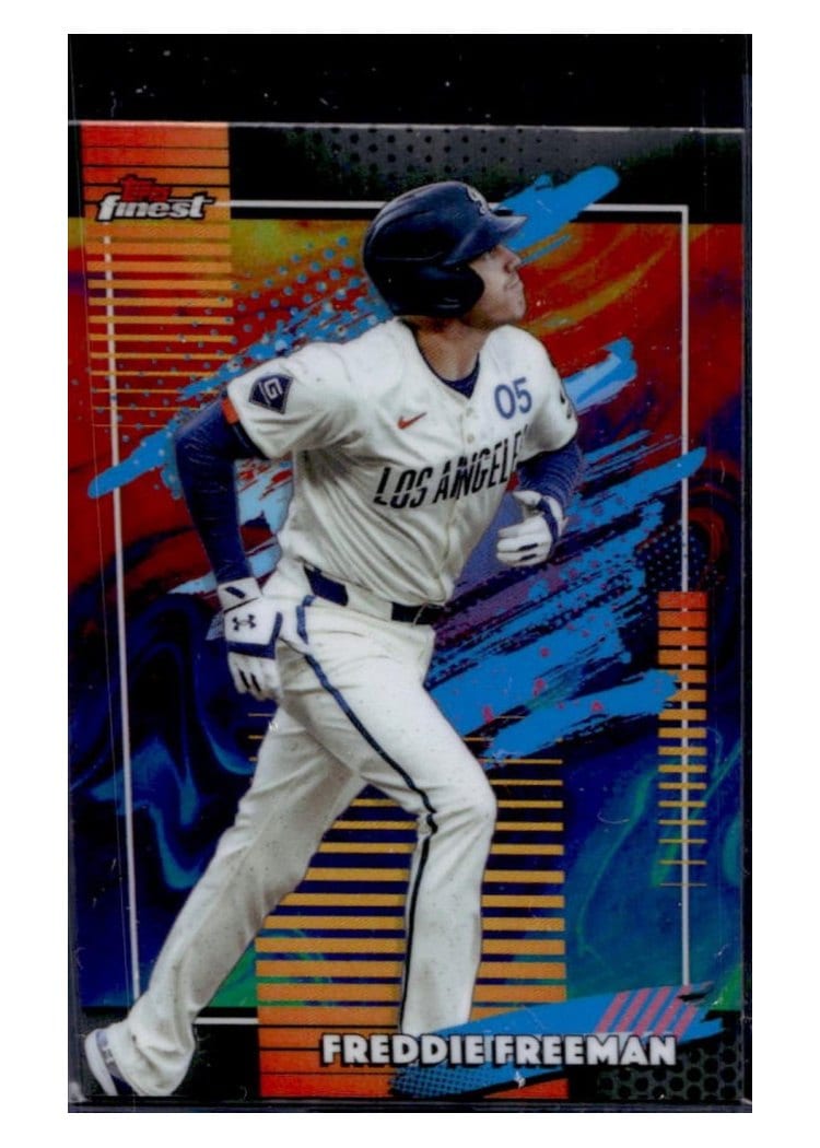 2026 Topps Finest Freddie Freeman #163 card