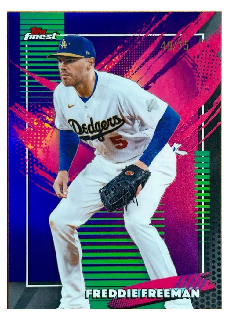 2026 Topps Finest Freddie Freeman #229 card