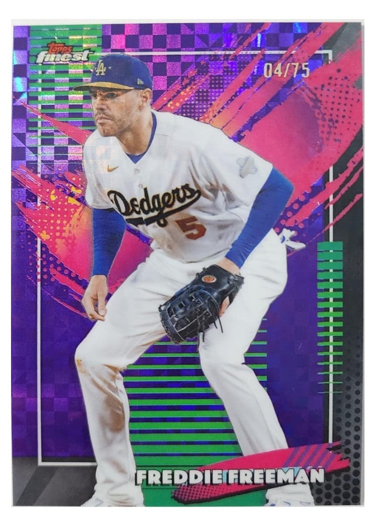 2026 Topps Finest Freddie Freeman #229 card