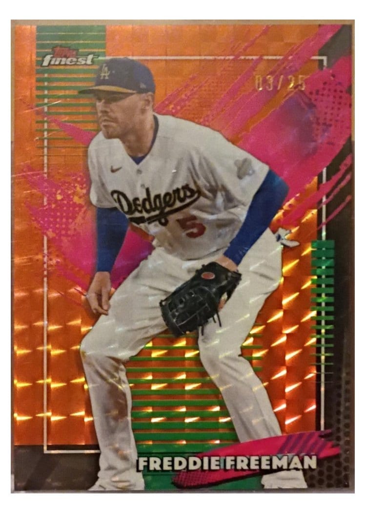 2026 Topps Finest Freddie Freeman #229 card